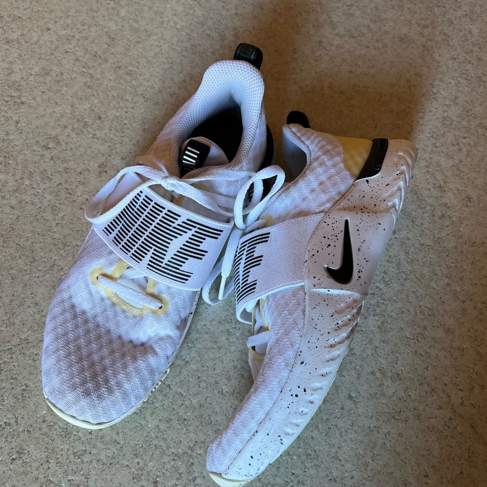 White nike training shoes!
